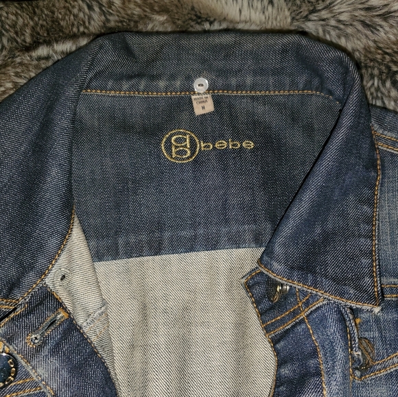 Bebe Jean jacket denim - Picture 4 of 8